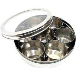 Mastercook Stainless Steel Massala Dabba 12