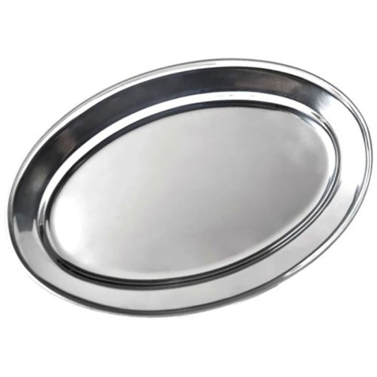 Mastercook Tray Oval S/S 40 Cm Restaurant Supply Images