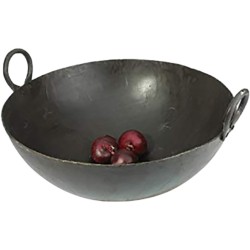 Mastercook Iron Kadai Round Bottom 22