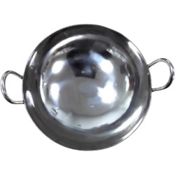 Mastercook Stainless Steel Karai Heavy 22