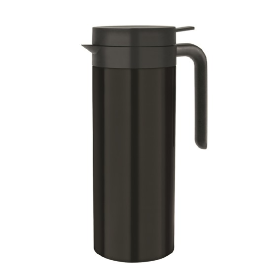 Elia Cylinder-Type Vacuum Jug Black 1 L Event Supply Images