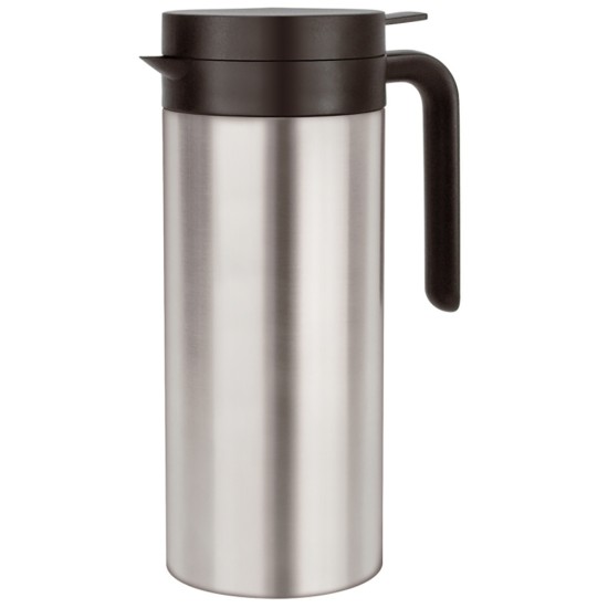 Elia Cylinder-Type Vacuum Jug Satin Stainless Steel 1 L Event Supply Images