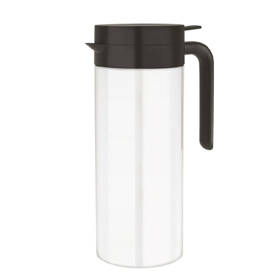 Elia Cylinder-Type Vacuum Jug White 1 L Event Supply Images