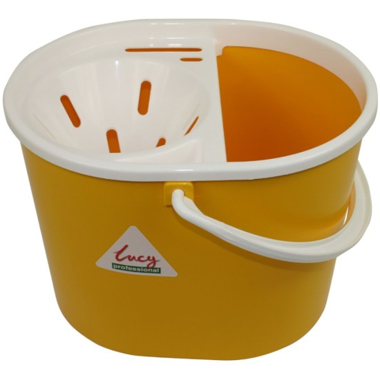 SYR Lucy Mop Bucket Complete Hygiene Yellow Event Supply Images