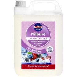 Nilco Nilpure Hand Sanitiser Scented Berry Blast 5ltr(Pack of 4)