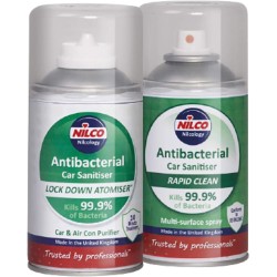 Nilco Antibacterial Car Cleaner & Sanitiser 2 X 150ml(Pack of 3)