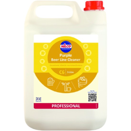 Nilco Purple Beer Line Cleaner 5ltr(Pack of 2) Catering Supply Images