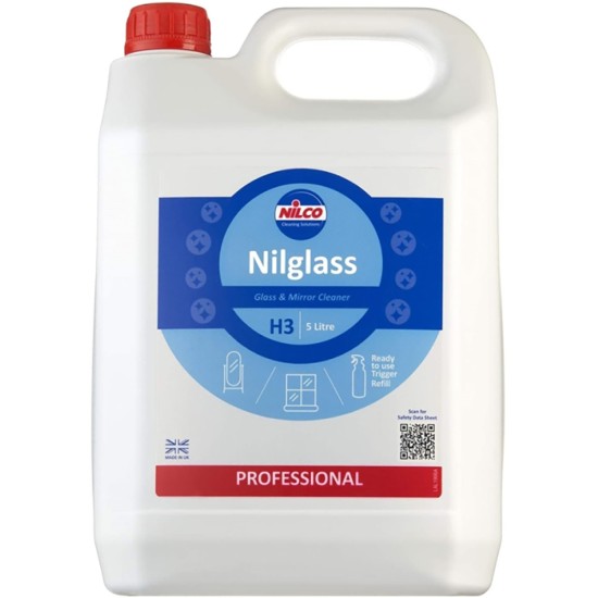 Nilglass Glass & mlrror Cleaner 5ltr(Pack of 2) Restaurant Supply Images