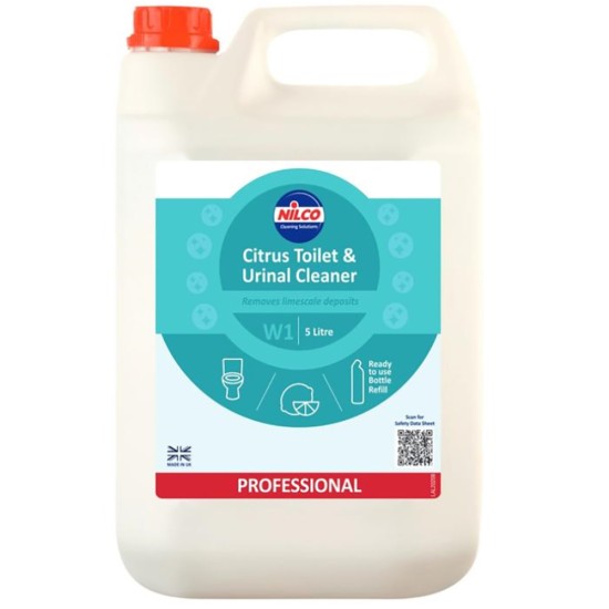 Nilco Citrus Toilet & Urinal Cleaner 5ltr(Pack of 2) Catering Supply Images