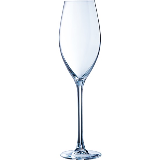 Chef & Sommelier Sequence Flute Glasses (Nucleated) 240 ml / 8 1/2oz(Pack of 24) Event Supply Images