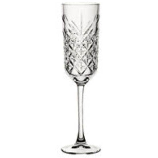 Utopia Timeless Vintage Champagne Flute Glasses 170ml(5.9oz) (Pack of 12) Event Supply Images