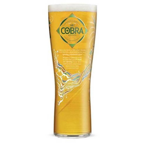 Branded Cobra Beer Glasses CE 1/2pt / 10oz(Pack of 12) Catering Supply Images