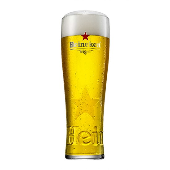 Branded Heineken Star Beer Glasses CE 1pt / 20oz(Pack of 24) Event Supply Images