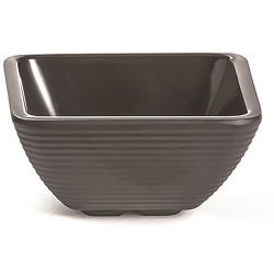 TableCraft Melamine Ramekin, 2 oz, Square, Black(7cm dia/60 ml)(Pack of 12)