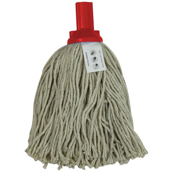 SYR Screwfit PY 14 Cotton Mop Head Socket Red(Pack of 50) Restaurant Supply Images