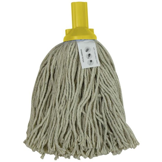 SYR Screwfit PY 14 Cotton Mop Head Socket Yellow(Pack of 50) Restaurant Supply Images