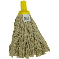 SYR Screwfit Twine 14 Cotton Mop Head Socket Yellow(Pack of 50)