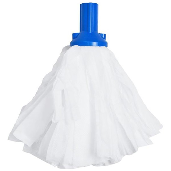 SYR Screwfit Syrsorb Large White Mop Head 120g Blue Socket(Pack of 50) Catering Supply Images