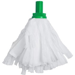 SYR Screwfit Syrsorb Large White Mop Head 120g Green Socket(Pack of 50)