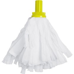 SYR Screwfit Syrsorb Large White Mop Head 120g Yellow Socket(Pack of 50)