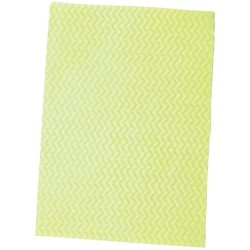 SYR Lightweight Cloths 42cm x 35cm Yellow(Pack of 500)