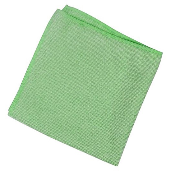 SYR Ultra Glide Microfibre Cloth Green(Pack of 10) Catering Supply Images