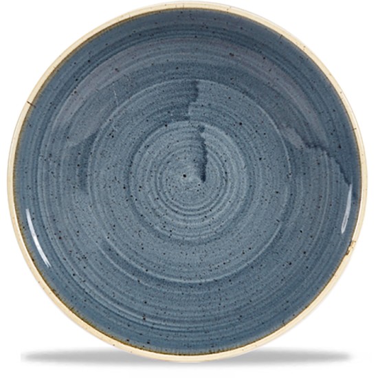Churchill Stonecast Blueberry Coupe Bowl 7.25