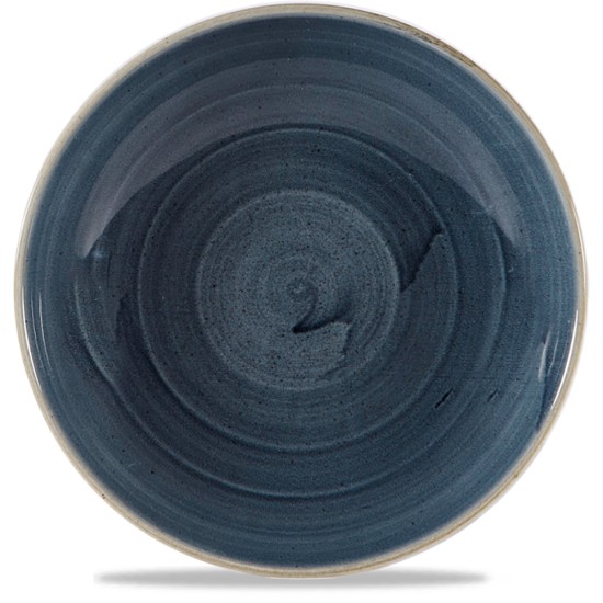 Churchill Stonecast Blueberry Evolve Coupe Bowl 9.75
