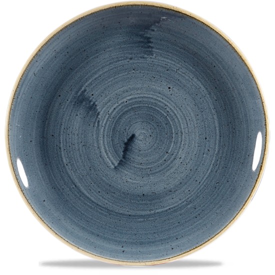 Churchill Stonecast Blueberry Evolve Coupe Plate 8.67