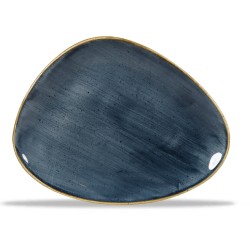 Churchill Stonecast Blueberry Triangle Chefs Plate 10 3/8
