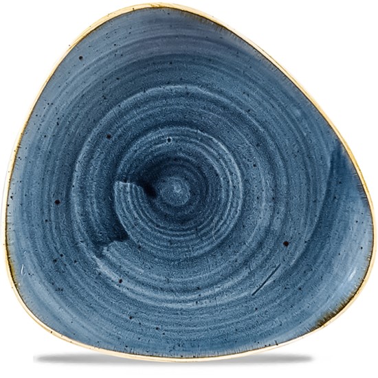 Churchill Stonecast Blueberry Lotus Plate 7