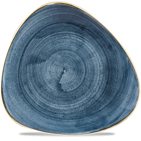 Churchill Stonecast Blueberry Lotus Plate 9