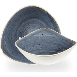 Churchill Stonecast Blueberry Lotus Bowl 6