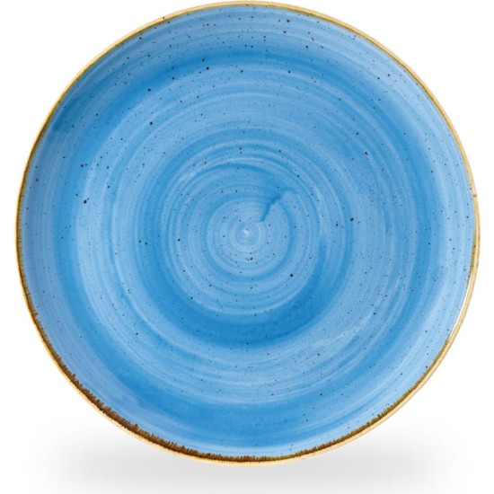 Churchill Stonecast Cornflower Blue Coupe Plate 11.25