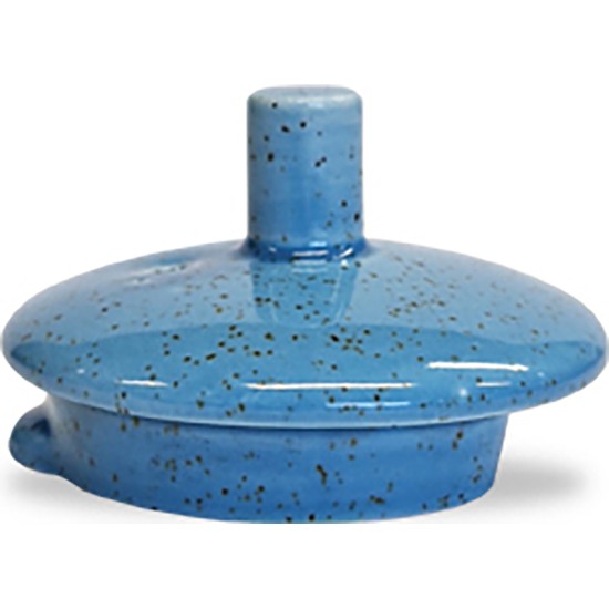 Churchill Stonecast Cornflower Blue Profile Replacement Lid 15Oz(Pack of 6) Event Supply Images