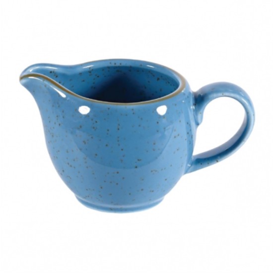 Churchill Stonecast Cornflower Blue Jug 4Oz(Pack of 4) Restaurant Supply Images