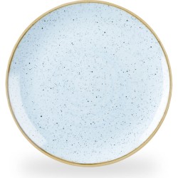 Churchill Stonecast Duck Egg Evolve Coupe Plate 10.25