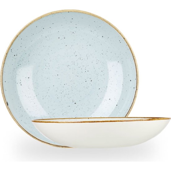 Churchill Stonecast Duck Egg Coupe Bowl 7.25