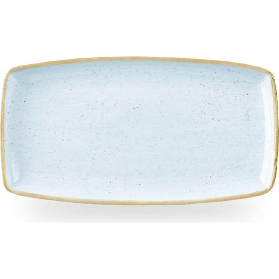 Churchill Stonecast Duck Egg Oblong Plate 11.75