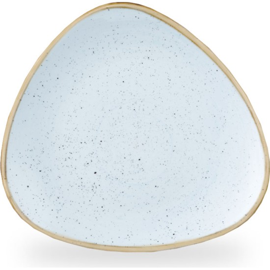 Churchill Stonecast Duck Egg Lotus Plate 12