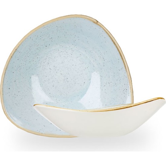 Churchill Stonecast Duck Egg Lotus Bowl 6