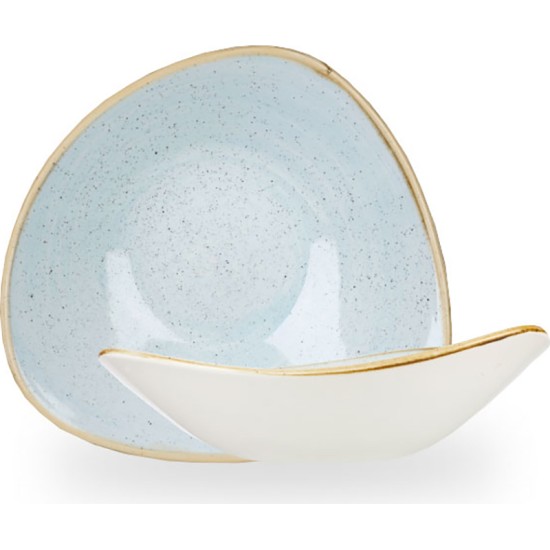 Churchill Stonecast Duck Egg Lotus Bowl 7