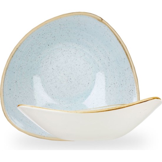 Churchill Stonecast Duck Egg Lotus Bowl 9