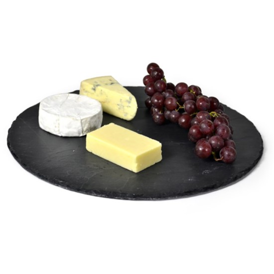 Slate Presentation Board Round 33cm Restaurant Supply Images