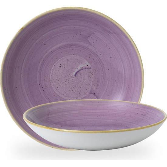 Churchill Stonecast Lavender Evolve Coupe Bowl 9.75