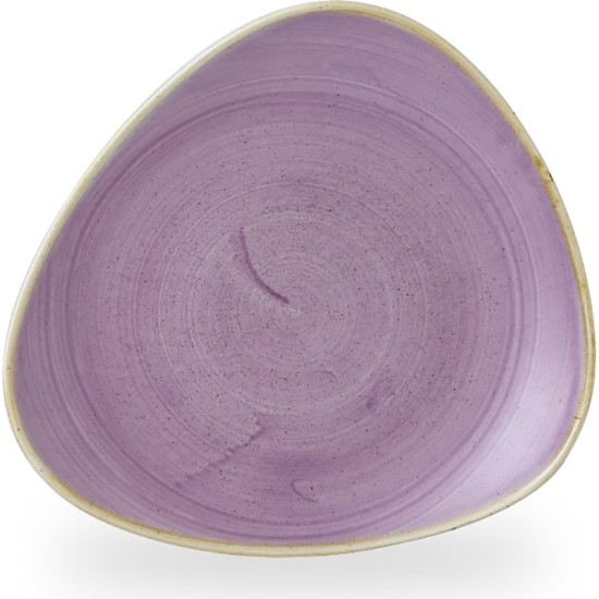 Churchill Stonecast Lavender Lotus Plate 9