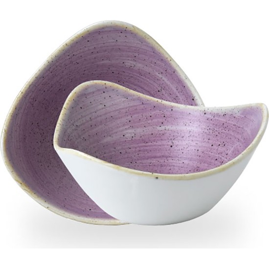Churchill Stonecast Lavender Lotus Bowl 6