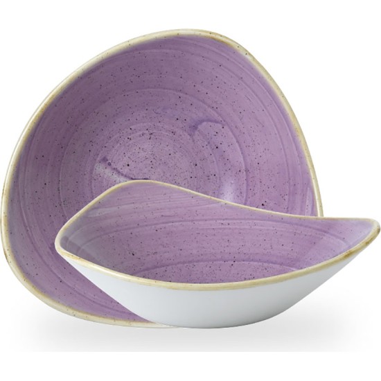 Churchill Stonecast Lavender Lotus Bowl 9