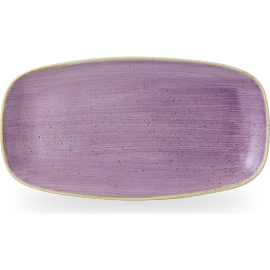 Churchill Stonecast Lavender Chefs Oblong Plate 13 7/8X7 3/8