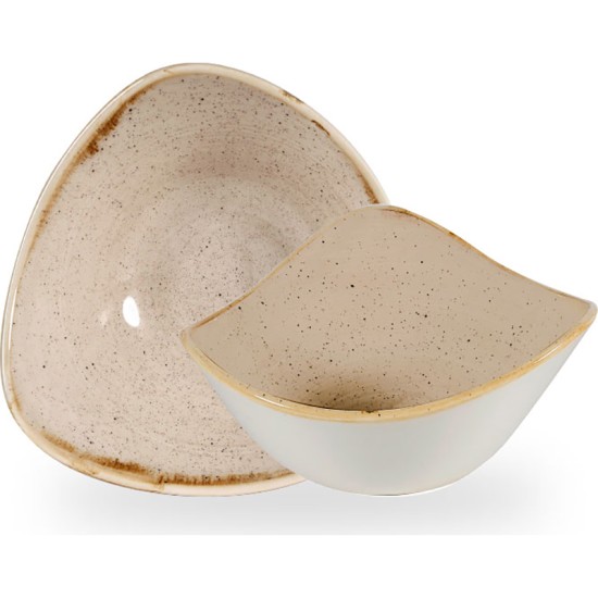 Churchill Stonecast Nutmeg Cream Lotus Bowl 7